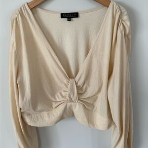 Eloqui size 20 crop top